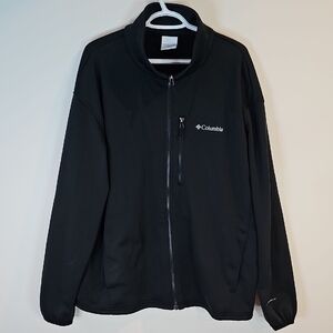 Columbia XXL Men's Black Omni Shield Zip Up Jacket